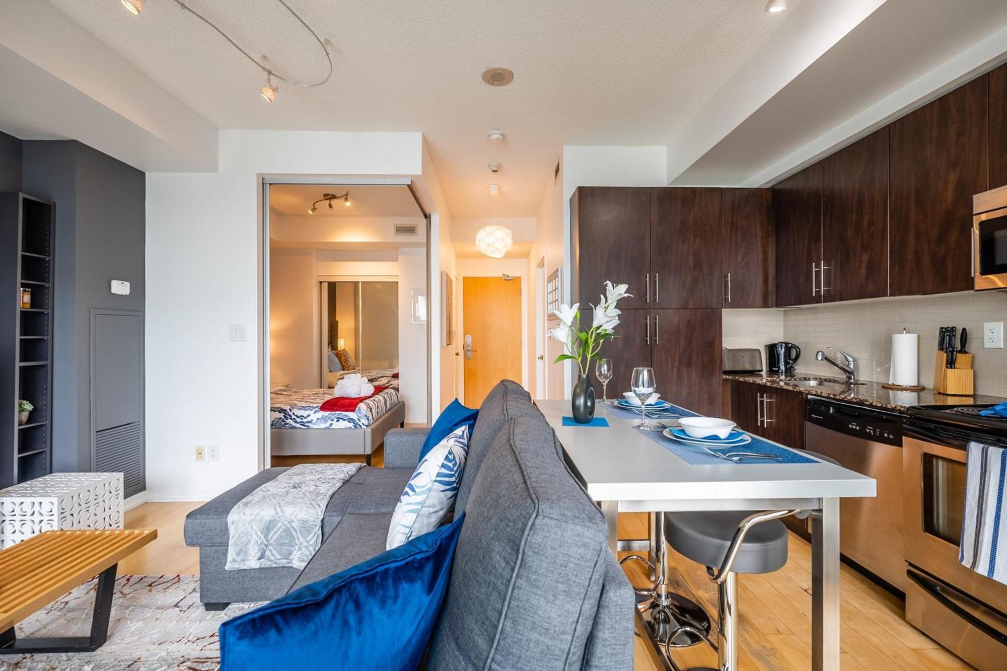 1Br Luxury Condo - Downtown Toronto Dış mekan fotoğraf