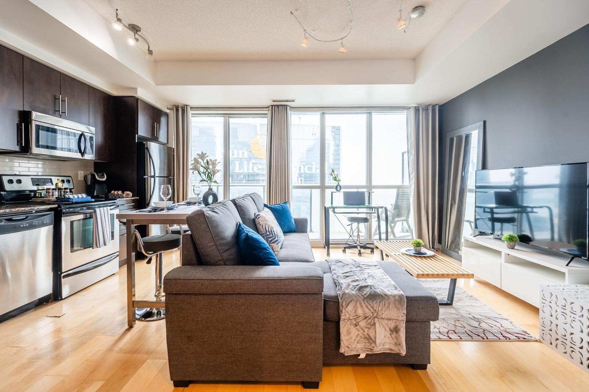 1Br Luxury Condo - Downtown Toronto Dış mekan fotoğraf